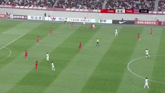 曏餘望李新翔破門！此前友誼賽U23男足2-2戰平泰國！